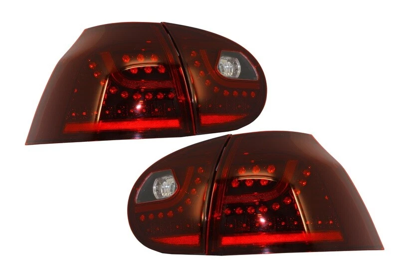 Luces traseras LED para VW Golf V 5 04-09 LHD rojo cereza estilo urbano - Imagen 2 de 4