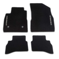 2022-2025 Chevy Trailblazer Awd Black Carpeted Floor Mats With Gray Binding Oem 2022-2025 Chevy Trailblazer Awd Black Carpeted Floor Mats With Gray Binding Oem