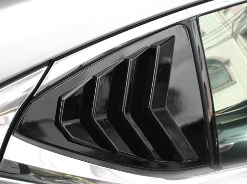 Gloss Black Rear Window Louver Cover Trim For Lexus ES250 ES350 ES300h 2019-2023 - Bild 4 von 10