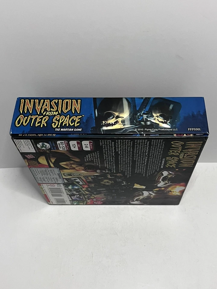 Invasion From Outer Space: The Martian Board Game Flying Frog 2010 - Open Box - Image 4 of 4