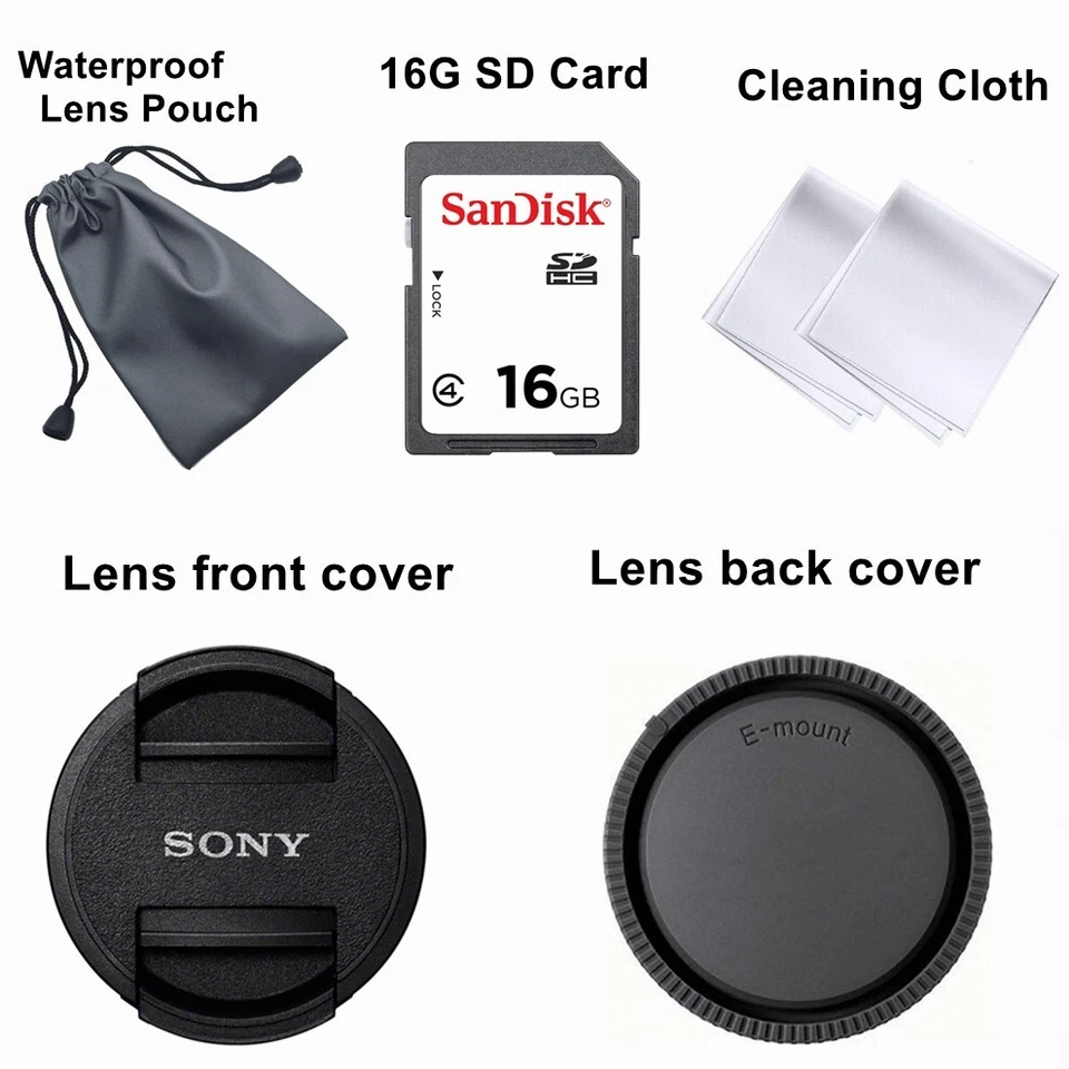 [Nuevo a granel] Lente zoom eléctrico Sony E PZ 16-50 mm f/3,5-5,6 OSS plateada SELP1650 Foto 2 de 4