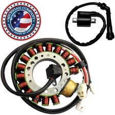 fit Yamaha Big Bear 350 Ignition Coil Magneto Stator 1995 1996 1997 1998 2X4 4X4