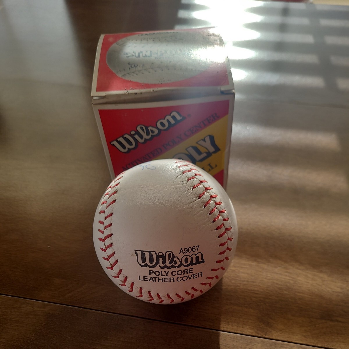 Nice Vintage Wilson TN Poly Softball In Original Box. Used | eBay