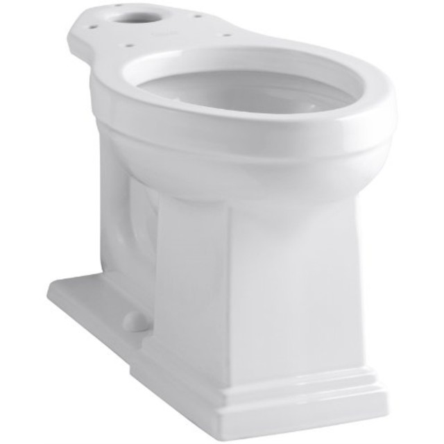 Kohler K 4799 0 Tresham Comfort Height Elongated Toilet Bowl Only