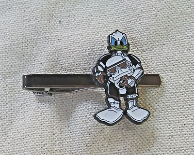 Stormtrooper Donald Tie Clip Clasp Bar Rare Novelty Great Gift for Him Star Wars