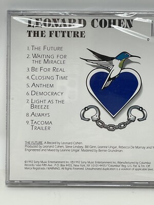 The Future - Leonard Cohen CD 1992 SEALED 74645322629| eBay