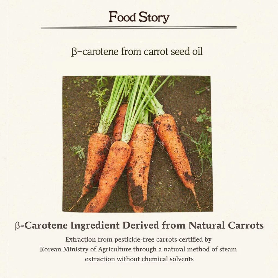 Almohadilla de agua calmante para rostro de caroteno de zanahoria Skinfood, 60EA Foto 4 de 4