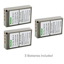 BLS-5 PS-BLS5 Battery for OM-D E-M10, E-M10 Mark II, E-M10 Mark III