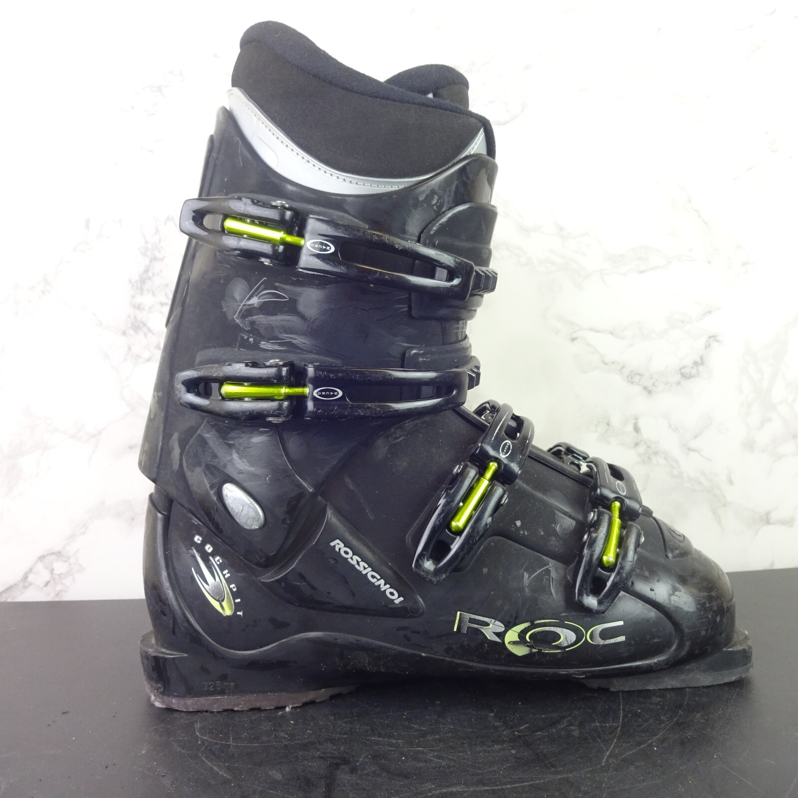 SALOMON Scarponi da sci Rossignol uomo taglia 9 Roc Cocpit scarpe da ginnastica clip sci Mondo 28.0