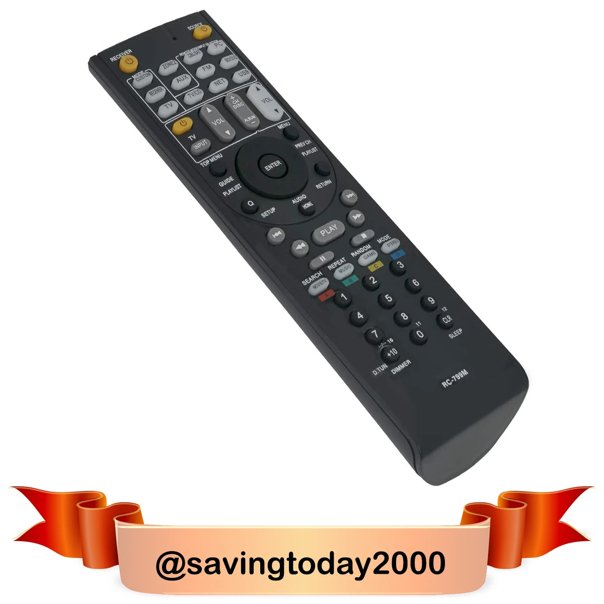 Onkyo rc-682 m rc-682r AV Telecomando tx-sr506 HTR550 HTR550S HTR557 HTR940