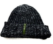 Bula Knit Wool Blend Beanie Multi Tone Gray OSFM Unisex Gorpcore