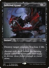 MTG - Infernal Grasp (Promo Pack) - Innistrad: Midnight Hunt - X1 - (LP) -