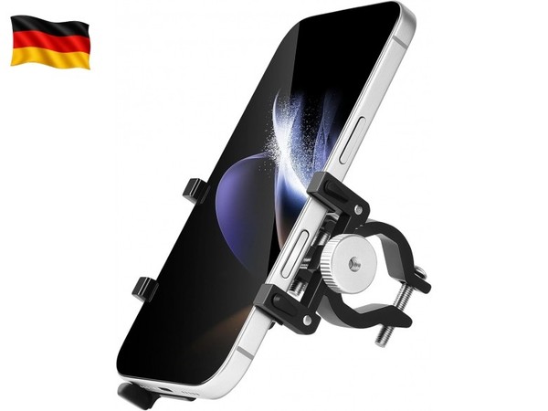 Handyhalterung Fahrrad, Aluminium Universal Motorrad Handyhalterung Fahrrad-image