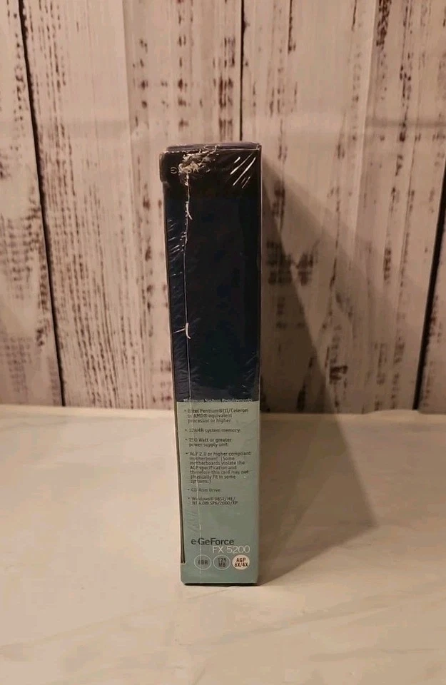 New Sealed e-GeForce FX 5200 128MB DDR PCI NVIDIA Graphics Card AGP 8X 4X - Image 4 of 4