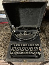 Vintage 1930's Remington Portable Model 5 Typewriter with Case thumbnail