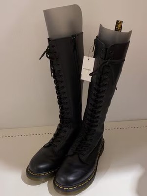 Dr. Martens/1B60 BEX/20-hole/long boots/UK6/BLK/leather/1B60 | eBay