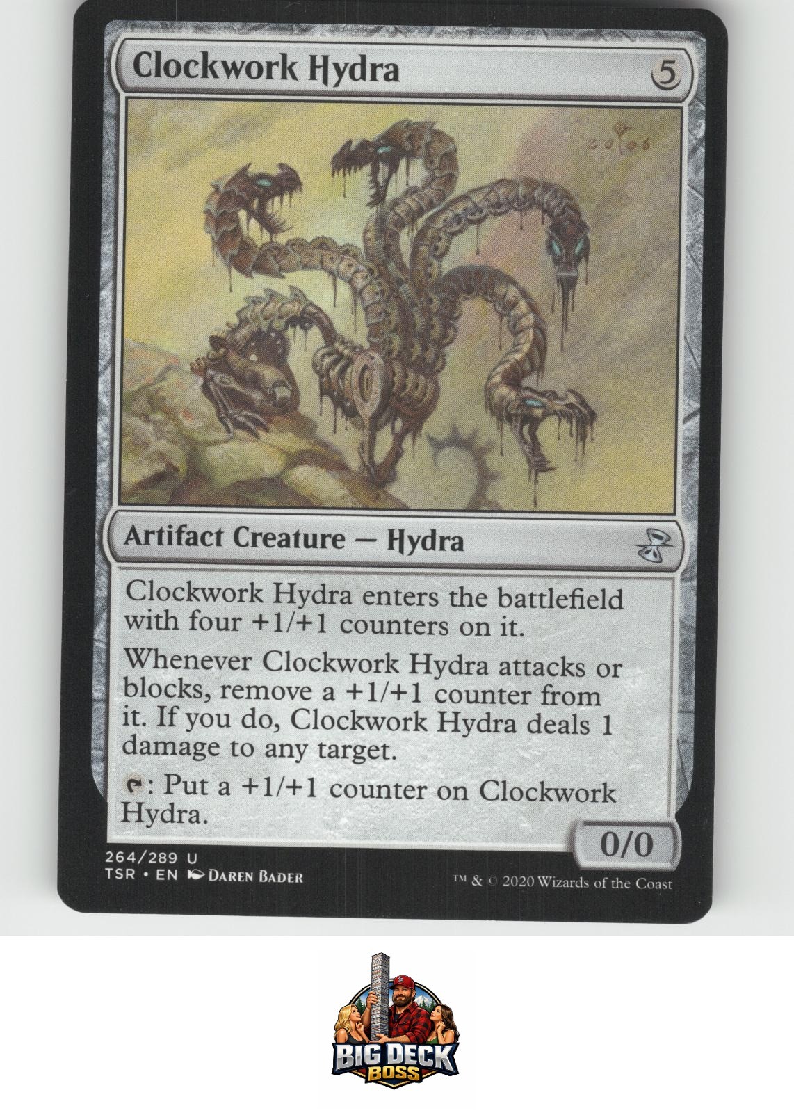 Clockwork Hydra Time Spiral: Remastered Uncommon 264 MTG Near Mint