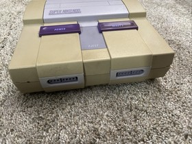 *READ* Super Nintendo Entertainment System SNES CONSOLE ONLY Works w/ Issues