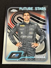 2024 Topps Chrome Formula 1 - F2 Drivers Future Stars Juan Manuel Correa #34...