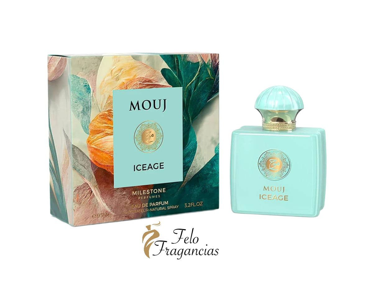 Mouj Iceage Milestone Perfumes Eau de Parfum 95ml 3.2oz Perfume Amaderado Unisex