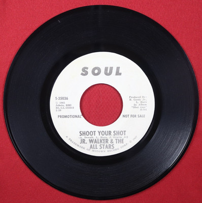 Shoot Your Shot by Jr. Walker & All Stars (45, 1967, S-35036) - PROMO - VG