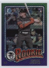 2024 Bowman Purple Mojo Refractor 193/250 Heston Kjerstad #ROY-14 17cx