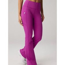 FABLETICS Berry Blast PonteFlex Kick Flare Scrub Legging Contoured Fit Size XST