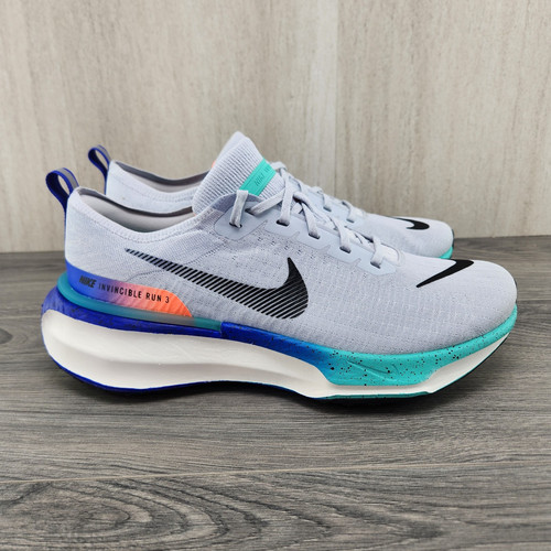 Nike ZoomX Invincible 3 Gr. 13 Herren Pure Platinum Schwarz Grau Laufschuhe