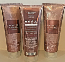 WRAPPED IN VANILLA BODY CREAM 48-HR MOISTURE 8 OZ BATH BODY WORKS NEW LOT X 3