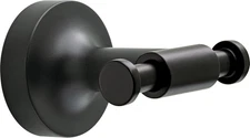 Franklin Brass Voisin Double Towel Hook, Matte Black, Wall Mount, VOI35-MB