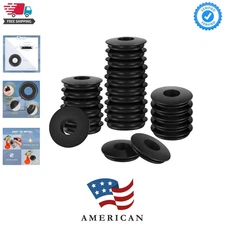 24 pcs Glad Hand Seals Truck Gladhand Seals Black Polyurethane Seal Washers R...