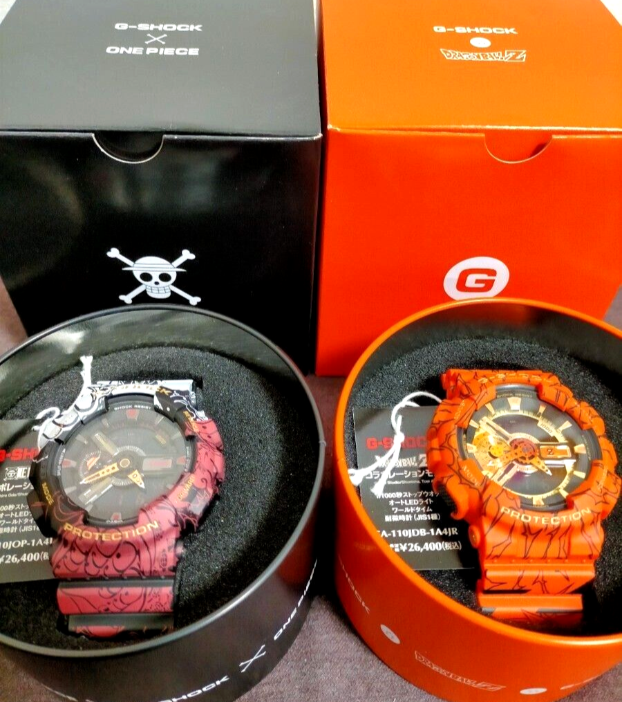 G-SHOCK One Piece & Dragon Ball Z Collaboration Model Watch Casio