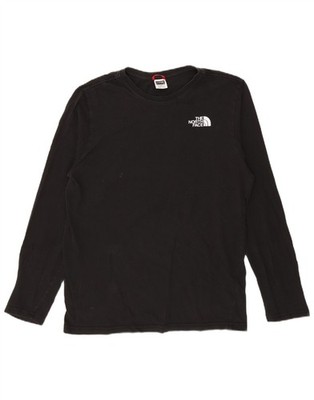 The North Face Herren Grafik Oberteil Langarm Small Schwarz BD07