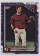 2024 Bowman Prospects Purple Pattern 2/199 Jack Hurley #BP-104 10w8