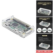 Raspberry Pi Zero Case ABS Clear Open Closed 2 in 1 Wall Mountable Access to