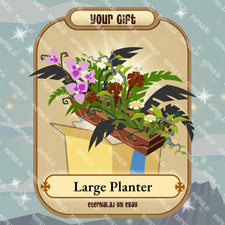 Animal Jam Classic AJC  Large Planter READ DESCRIPTION 