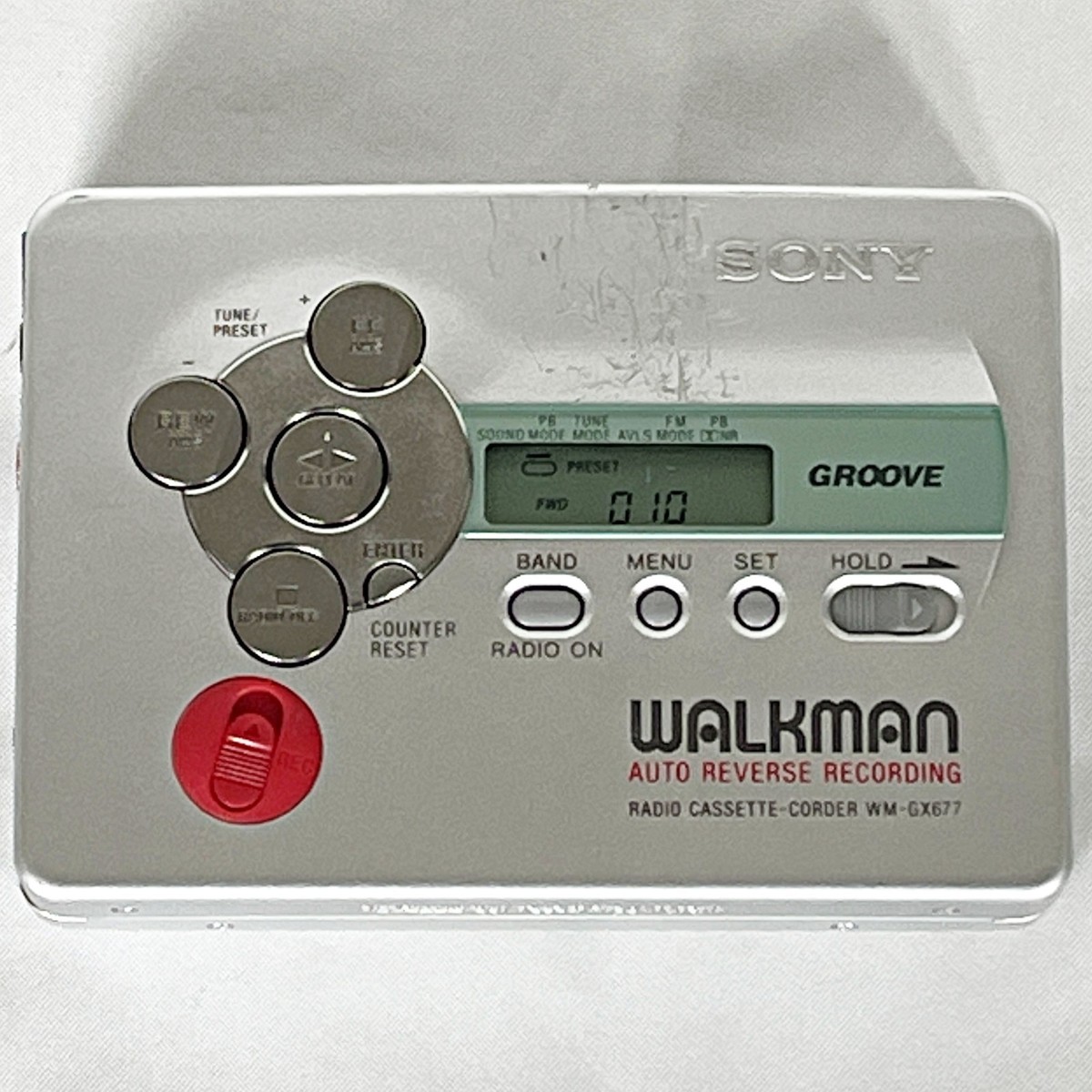 SONY WM-GX677 1999 Radio Recording Walkman Cassette Player From