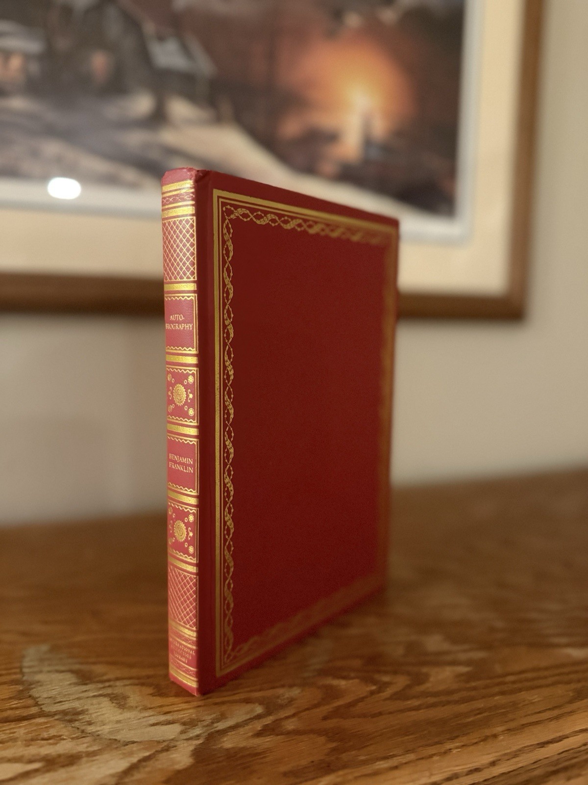 Autobiography of Benjamin Franklin International Collector's Library c. 1923 ICL