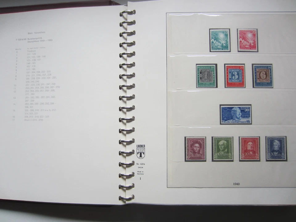 TOP Bund Sammlung 1949-2000 postfrisch kompl. - 70 BPP geprüfte  Posthorn Attest - Bild 2 von 4