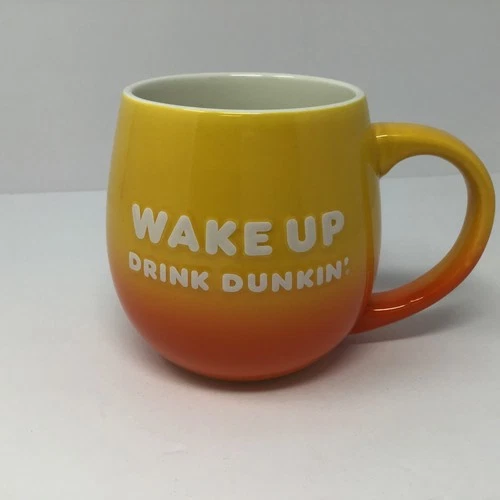 Dunkin Donuts Wake Up Drink Dunkin’ Be Awesome 20oz. Mug New
