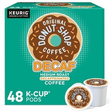 The Original Donut Shop Decaf Keurig Single-Serve K-Cup Pods Medium Roast 48 Ct