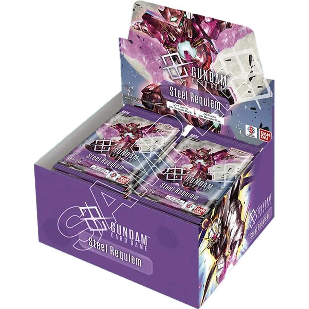 Bandai Gundam Card Game - Steel Requiem Booster Box GD03 28990₽