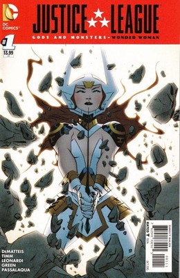 JUSTICE LEAGUE GODS AND MONSTERS WONDER WOMAN #1 (2015) TIMM JAE LEE ~ UNREAD NM