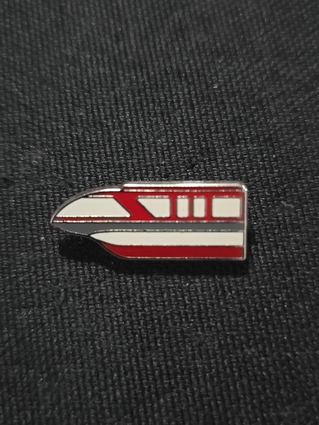 Disney Parks Disneyland RED Monorail Tiny Kingdom Mystery Pin LR