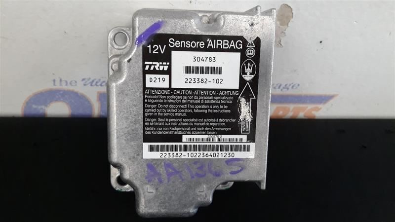 Maserati GranTurismo 2015-2015 Airbag control modules Set P/N 304783
