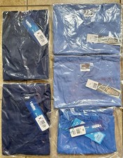 Lot of 5 Scrubs Size Small Pieces New Blue Landau Scrub Zone FAST SHIPPING