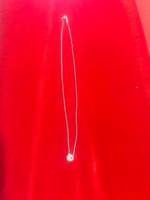 Auth tiffany & co 925 silver love knot necklace