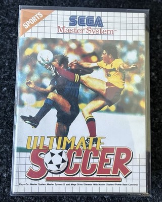 SEGA Master System Ultimate Soccer komplett CIB + Anleitung + Hülle Top Zustand