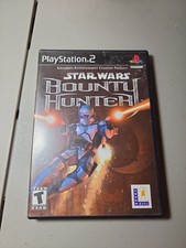 Star Wars Bounty Hunter PS2 CIB Great Disc + Manual Reg Card Tested!
