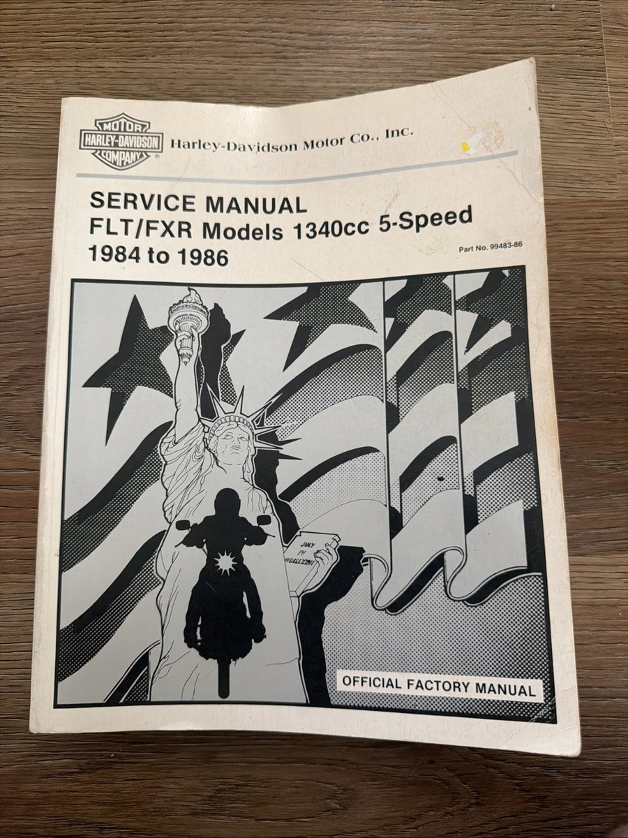 Harley-Davidson 1984 Repair Motorcycle Manuals and Literature for